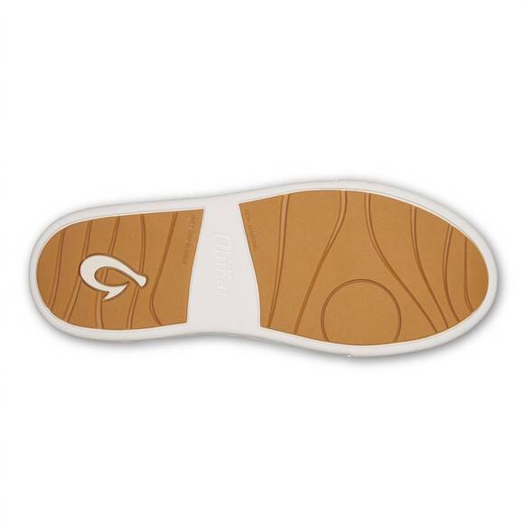 NEW OLUKAI women’s kilea classic court sneakers in tan/tapa